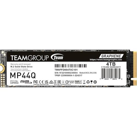 TEAMGROUP MP44Q 4TB PCIe 4.0 NVMe M.2 SSD