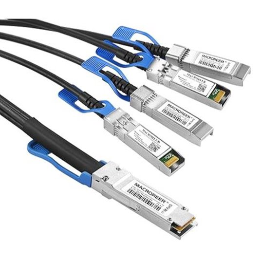 100GbE to 4X 25GbE Breakout DAC Cable