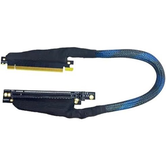 JMT PCIE 4.0 X16 Extension Cable for GPU