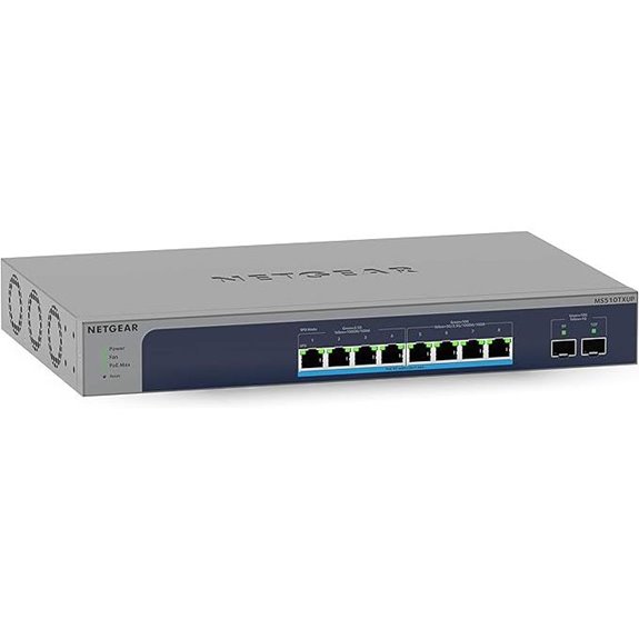NETGEAR 10-Port PoE+ 10G Smart Switch (MS510TXUP)
