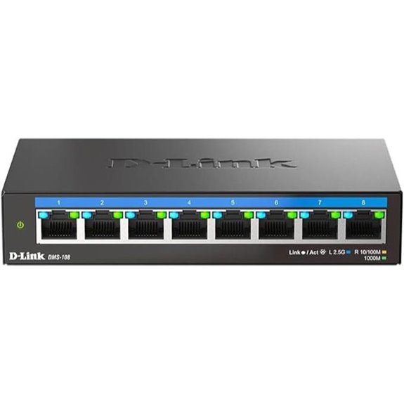 D-Link 8-Port 2.5G Unmanaged Gaming Switch