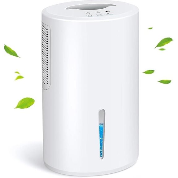 Dehumidifier for Home with 68 oz Tank and Auto Shutoff