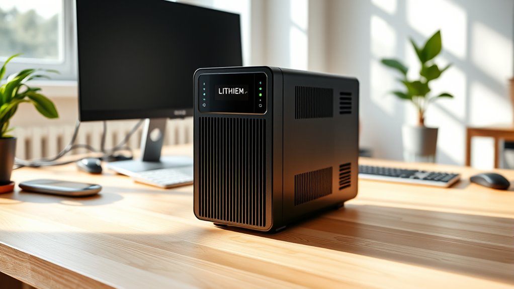 home office lithium ups factors