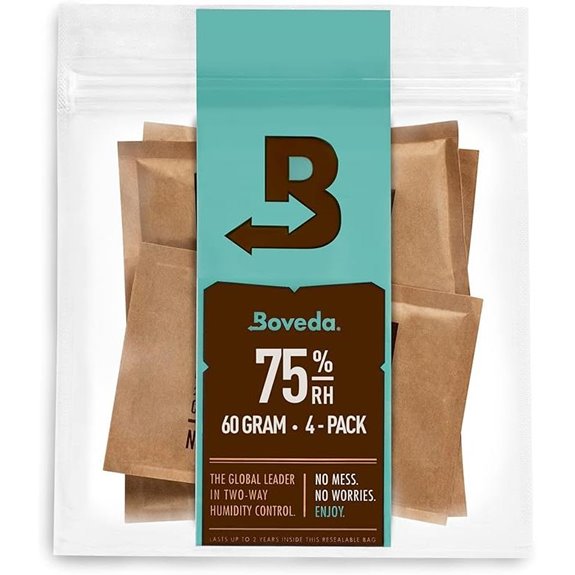 Boveda 75% Humidity Control Packs (4-Pack Size 60)