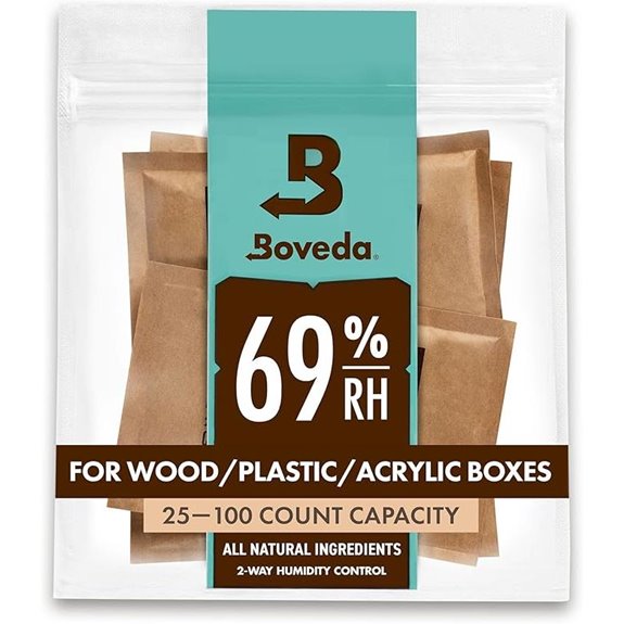 Boveda 69% Humidity Control Packs (4 Pack)