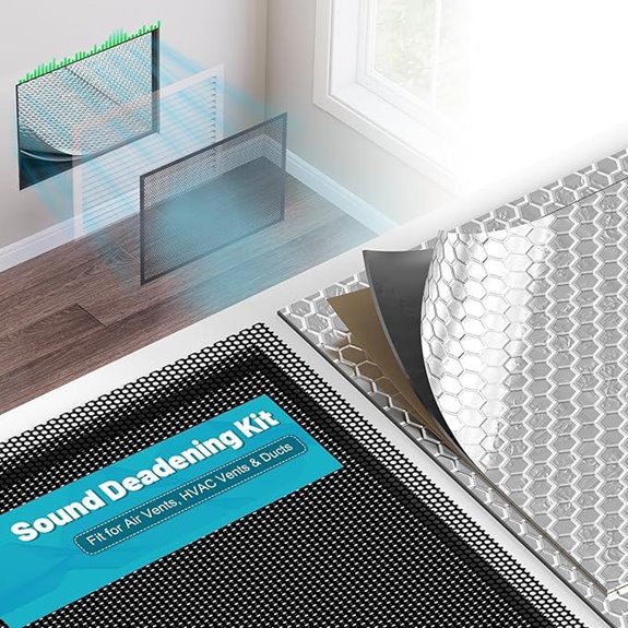 Sound Deadening Kit for HVAC Vents and Ducts