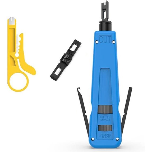 Punch Down Impact Tool with 110/66 Blades