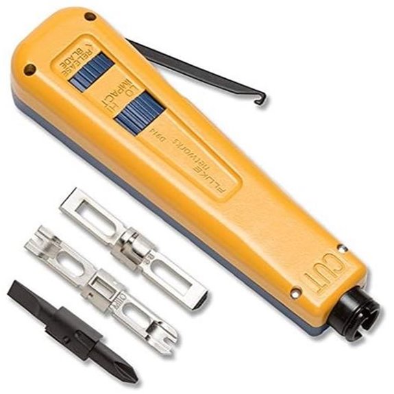Fluke D914 Impact Punch Down Tool with Screwdriver