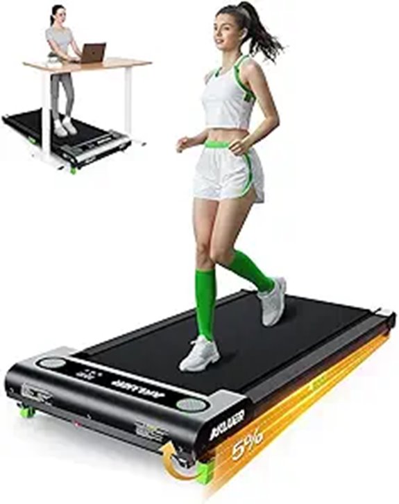 Akluer Incline Walking Pad Treadmill with Remote