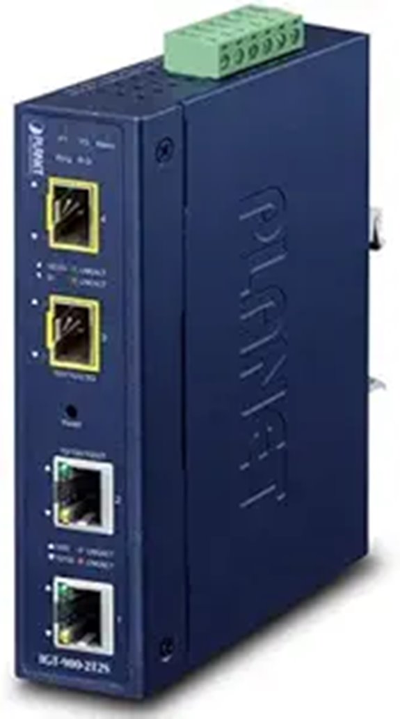 IGT-900-2T2S Managed Industrial Media Converter