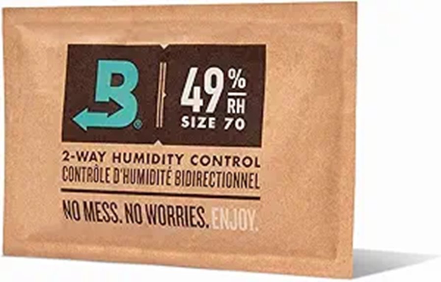 Boveda 49% Humidity Control Packs for Instruments