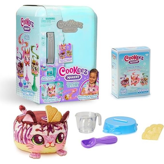 Cookeez Makery Freezy Cakez Plush Interactive Friend