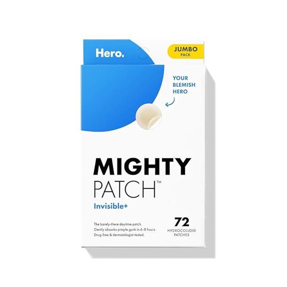 Mighty Patch Invisible+ Acne Pimple Cover (72ct)