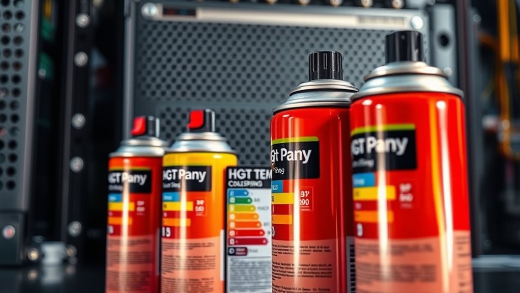 key factors for high temp paint