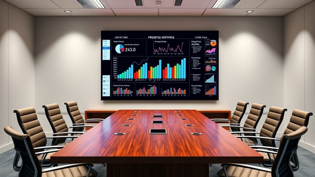 key features for conference displays