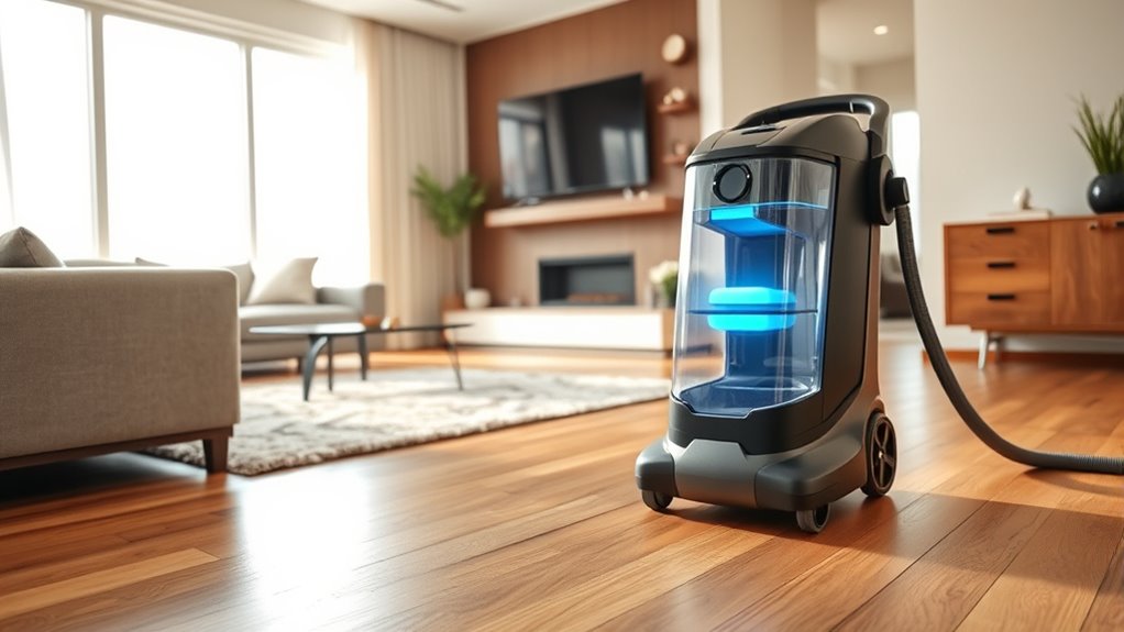 key home carpet extractor features