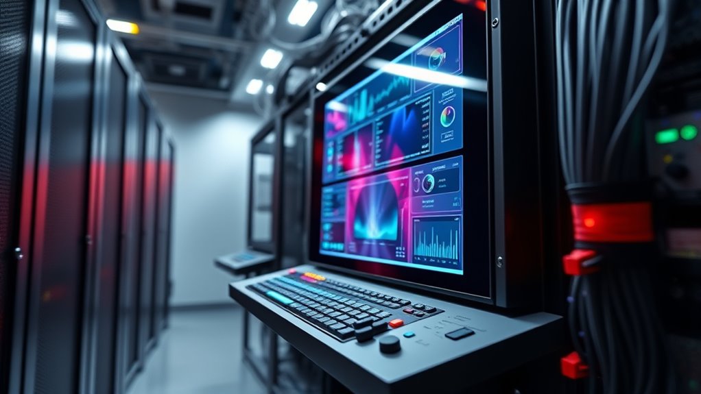 key rackmount lcd features