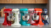 kitchenaid mixer color options