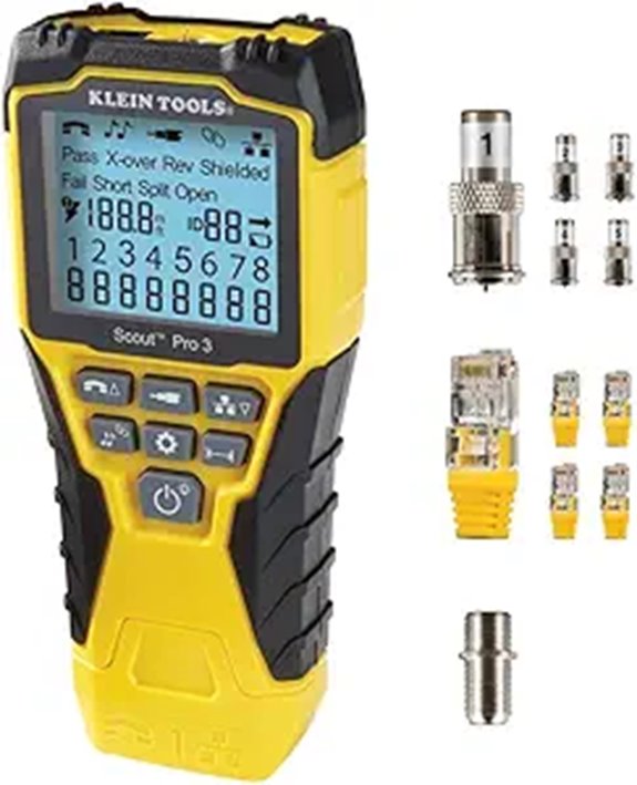 Klein Tools Cable Tester Kit with Scout Pro 3