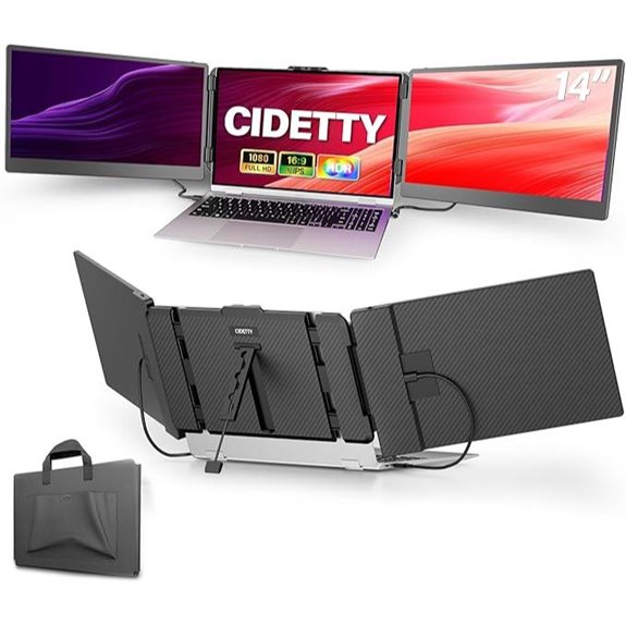 Laptop Screen Extender 14'' FHD Portable Monitor