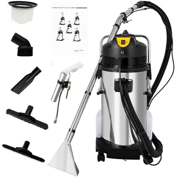 40L Commercial Carpet Cleaner with Multi-Purpose Floor Machine
