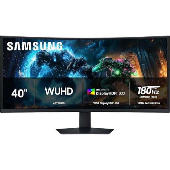 Samsung Odyssey G7 40” Curved Gaming Monitor
