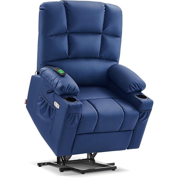 MCombo Large Dual Motor Recliner with Massage & Heat