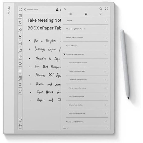 BOOX Note Max 13.3 ePaper Notebook with 128GB