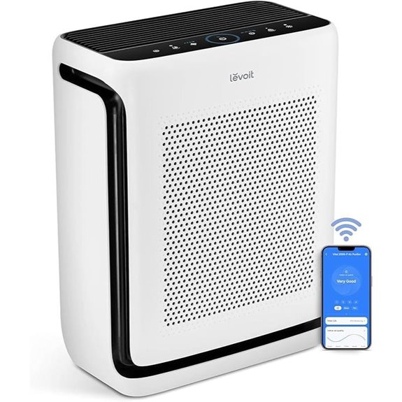 LEVOIT Large Room Air Purifier with Monitor