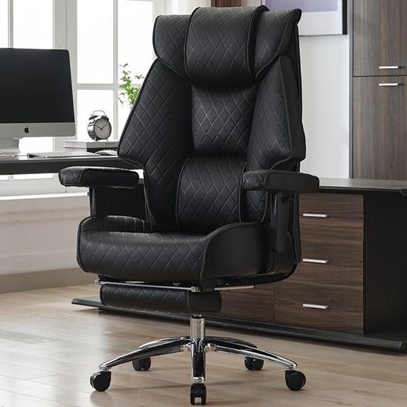 large tall ergonomic chair