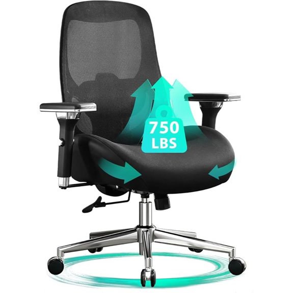 large tall lumbar chair