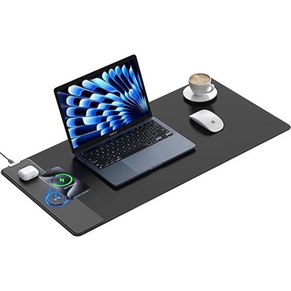 TopMade XXL Wireless Charging Mouse Pad