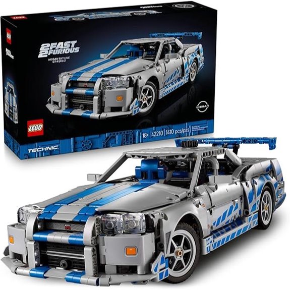 LEGO Technic Nissan Skyline GT-R (R34) Model