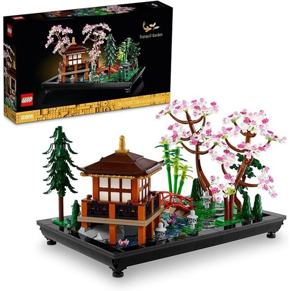 LEGO Icons Tranquil Garden Zen Building Set