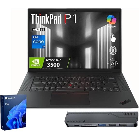 Lenovo ThinkPad P1 16 4K OLED Workstation Laptop