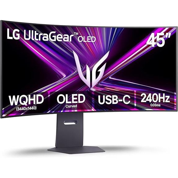 LG 45GX900A-B OLED Curved Gaming Monitor