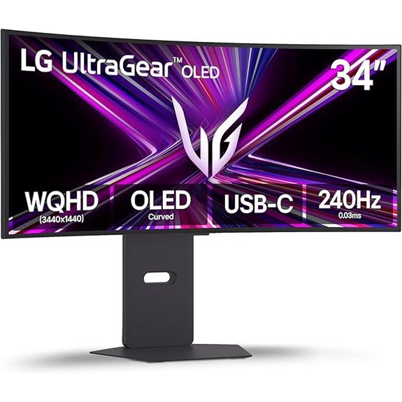 LG 34GX900A-B Ultragear OLED Gaming Monitor
