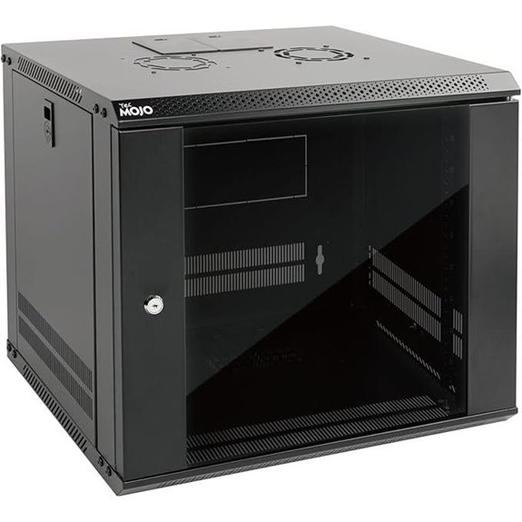 Tecmojo 9U Wall Mount Server Rack with Lock