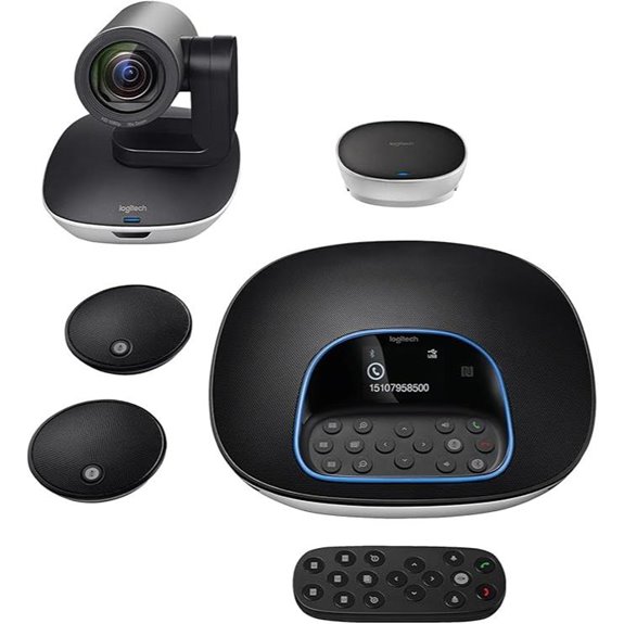 Logitech Group Video Conference System with Expansion Mics