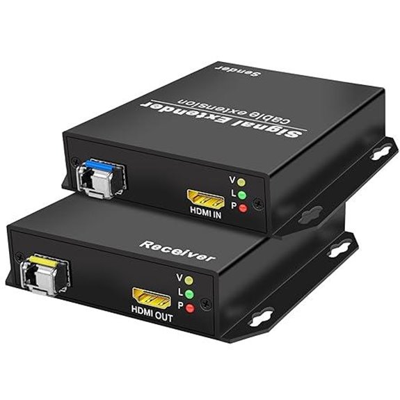 Fiber HDMI Extender 20KM 1080P Plug & Play