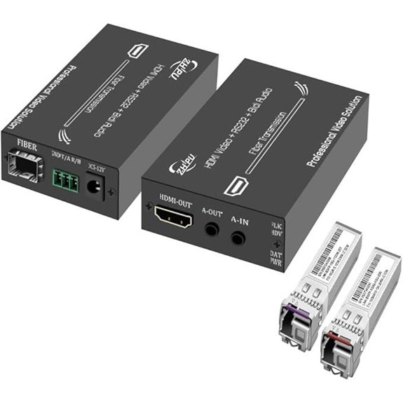 HDMI Fiber Extender Kit with SFP 20km