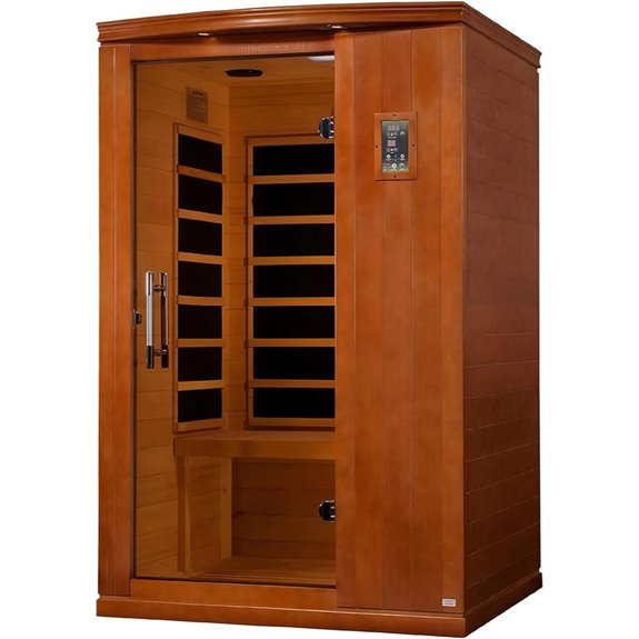 Venice Elite 2-Person Infrared Sauna with Bluetooth