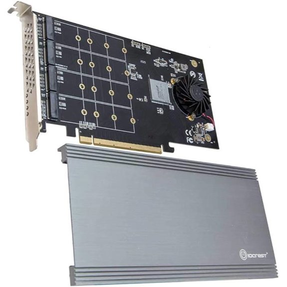 Syba M.2 NVMe PCIe 3.0 x16 Riser Controller