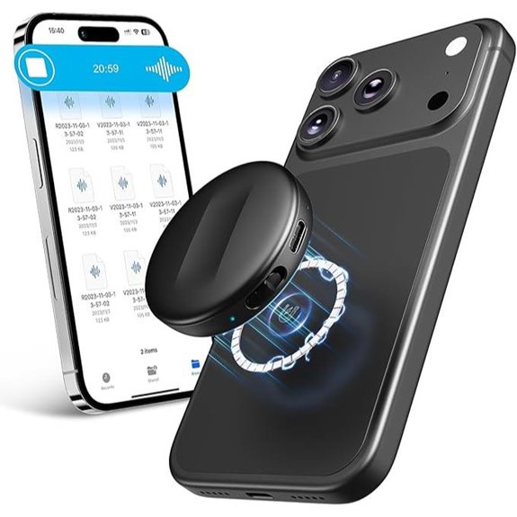 Magnetic Voice Recorder with Noise Reduction and Playback