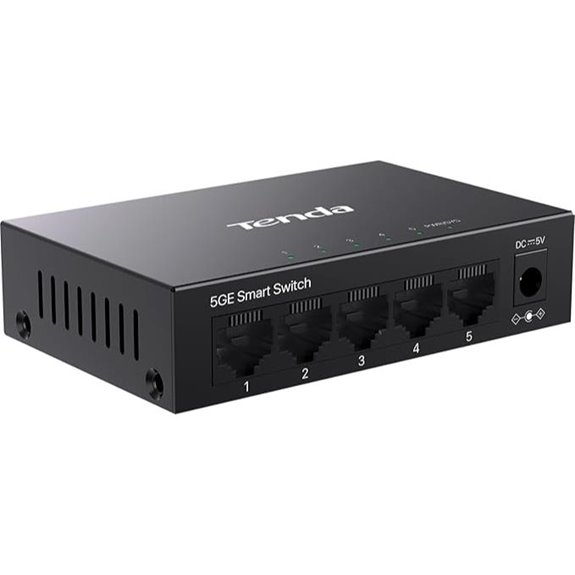 Tenda 5-Port Managed Gigabit Switch with VLAN & QoS