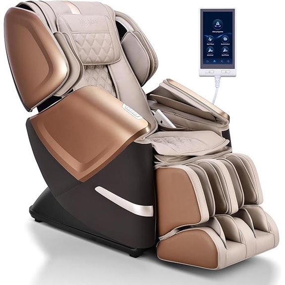 MYNTA 2025 4D Massage Chair with Heat & Bluetooth