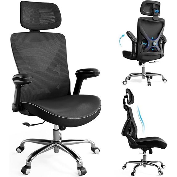 Ergonomic Mesh Office Chair with Lumbar Support