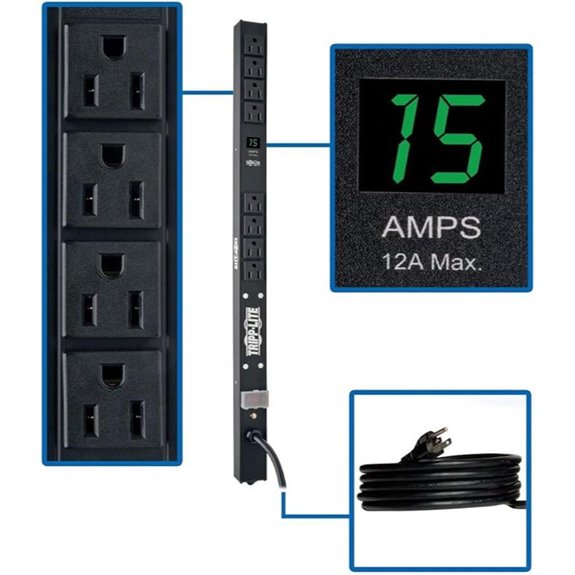 Tripp Lite Metered PDU 15A 8 Outlets 120V