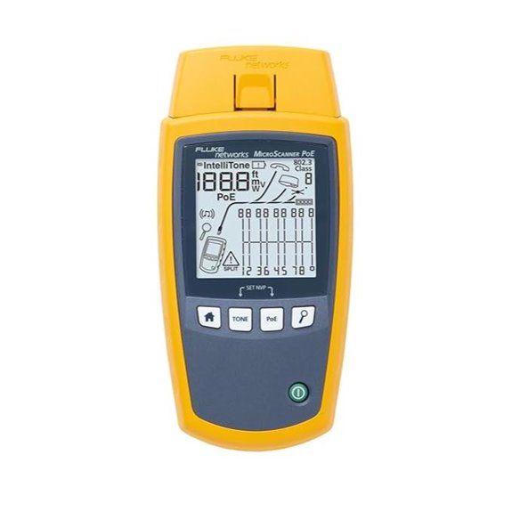 Fluke Networks MS-POE MicroScanner Copper Cable Verifier