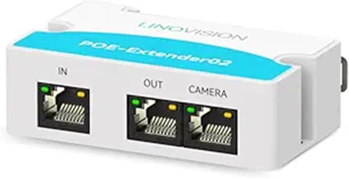LINOVISION Mini 2 Port POE Extender